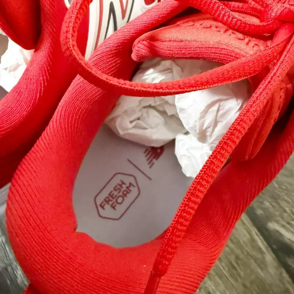 New Balance Men's Fresh Foam 3000 v6 Molded Baseball Cleats Red Size 15 PL3000R6